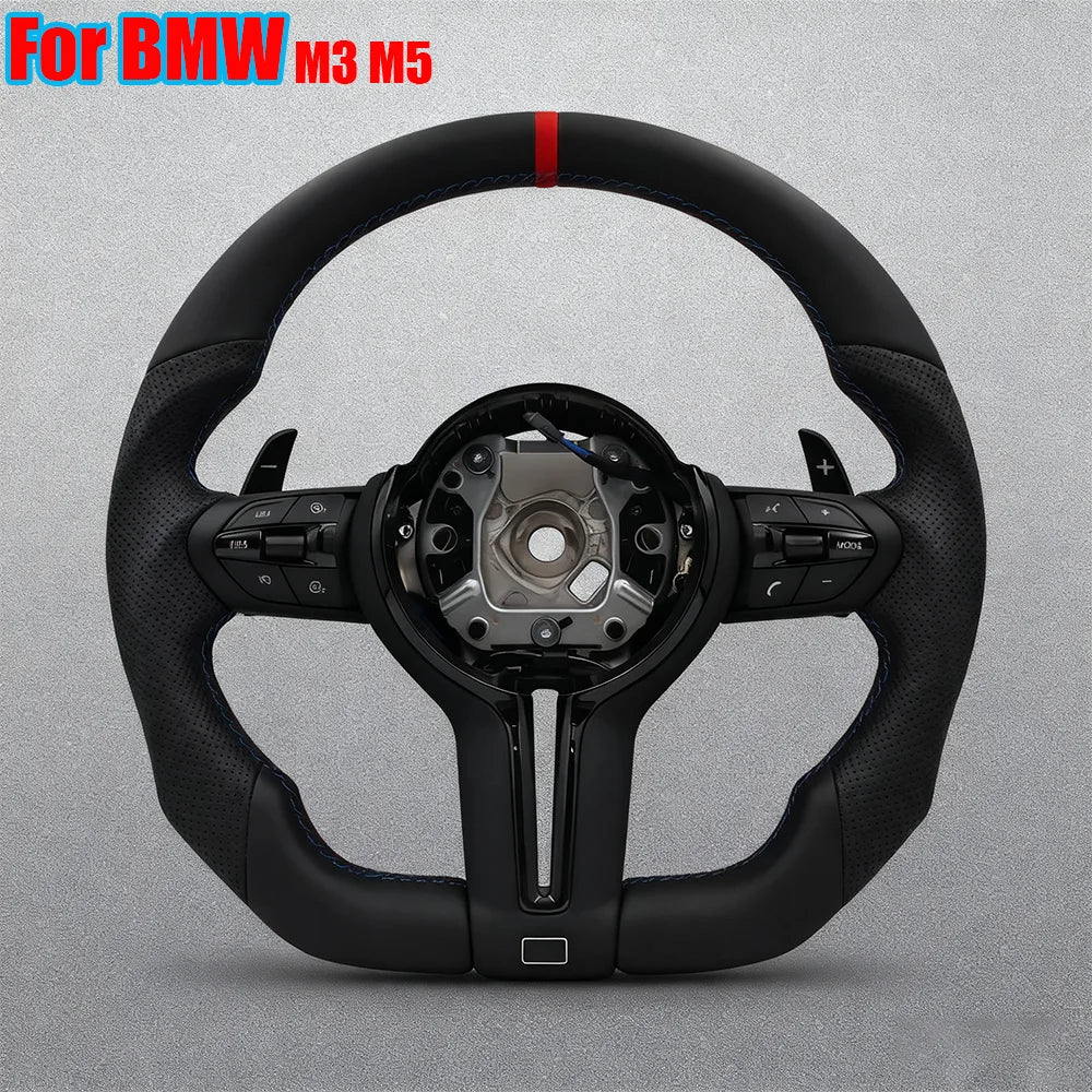 Volant Sport M BMW Série F F30 F10 M3 M4 M5 - vue de face - Becquet Voiture