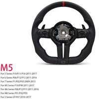 Volant Sport M BMW Série F F30 F10 M3 M4 M5 - vue de profil 2 - Becquet Voiture