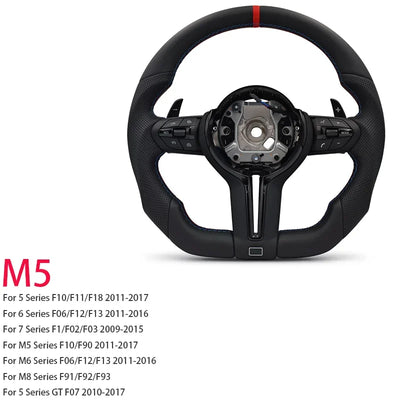 Volant Sport M BMW Série F F30 F10 M3 M4 M5 - vue de profil 2 - Becquet Voiture
