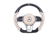 Volant Sport Mercedes Classe C W205 Cuir Alcantara Carbone