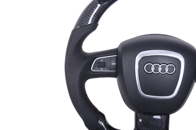 Volant Sur Mesure Audi A3 A4 S4 A5 8T C6 - installé sur véhicule - Becquet Voiture