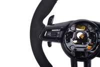 Volant Sur Mesure Porsche Macan Cayenne 2015-2024 - installé sur véhicule - Becquet Voiture