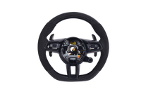 Volant Sur Mesure Porsche Macan Cayenne 2015-2024 - vue de face - Becquet Voiture