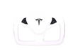 Volant Tesla Model S Plaid Cuir Carbone Personnalisé