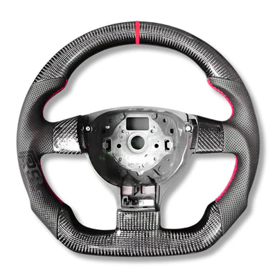 Volant VW Golf 5 GTI R32 Carbone Cuir - vue arrière 2 - Becquet Voiture