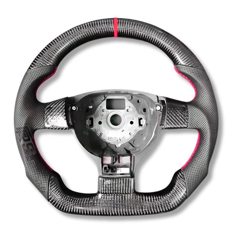 Volant VW Golf 5 GTI R32 Carbone Cuir - vue arrière 2 - Becquet Voiture