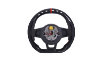 Volant VW Golf 7 Carbone Cuir LED GTD GTI R - en situation - Becquet Voiture