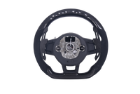 Volant VW Golf 7 R Carbone Alcantara LED V2 - vue rapprochée - Becquet Voiture