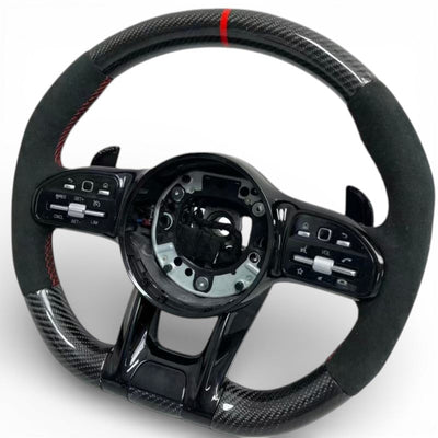 Volant Performance Carbone Mercedes-Benz CLA C118 2019-2025 AMG - vue 3
