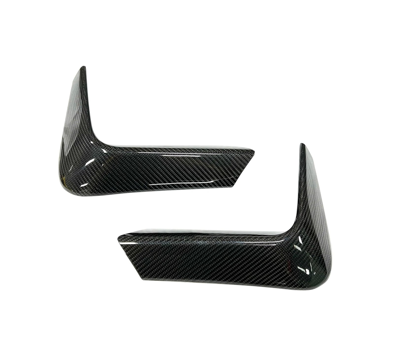 Volets Arrière Fibre Carbone BMW F80 F82 F83 - vue de face - Becquet Voiture