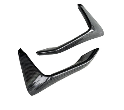 Volets Avant Fibre Carbone BMW F80 F82 F83 - vue arrière - Becquet Voiture