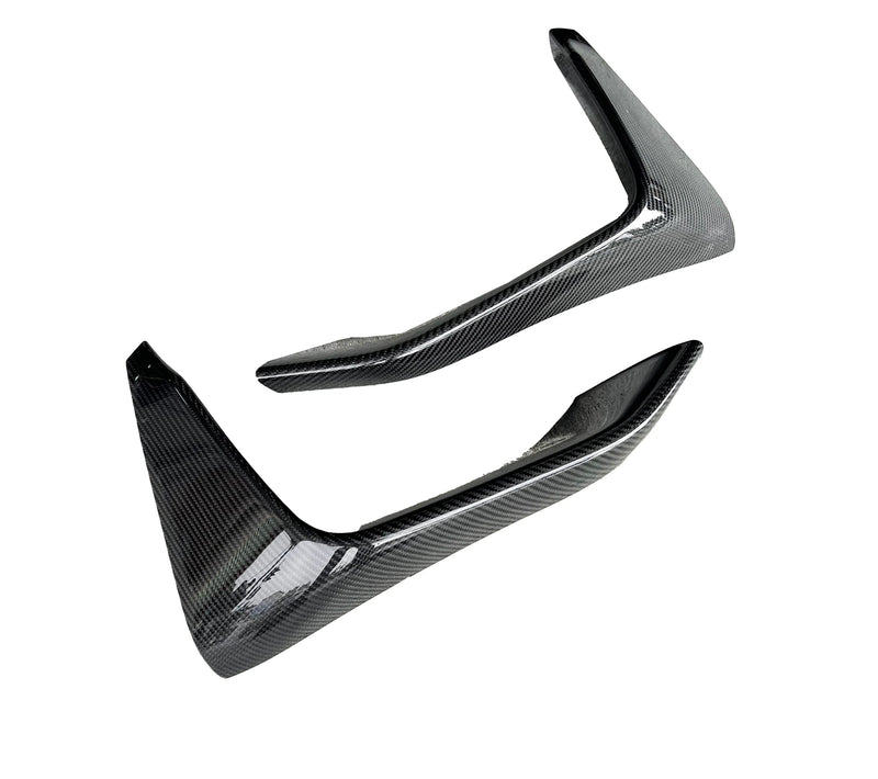 Volets Avant Fibre Carbone BMW F80 F82 F83 - vue arrière - Becquet Voiture