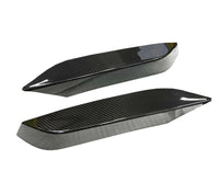 Volets Avant Supérieurs Secs Fibre Carbone BMW F80 F82 - vue de face - Becquet Voiture