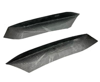Volets Avant Supérieurs Secs Fibre Carbone BMW F80 F82 - vue de profil - Becquet Voiture